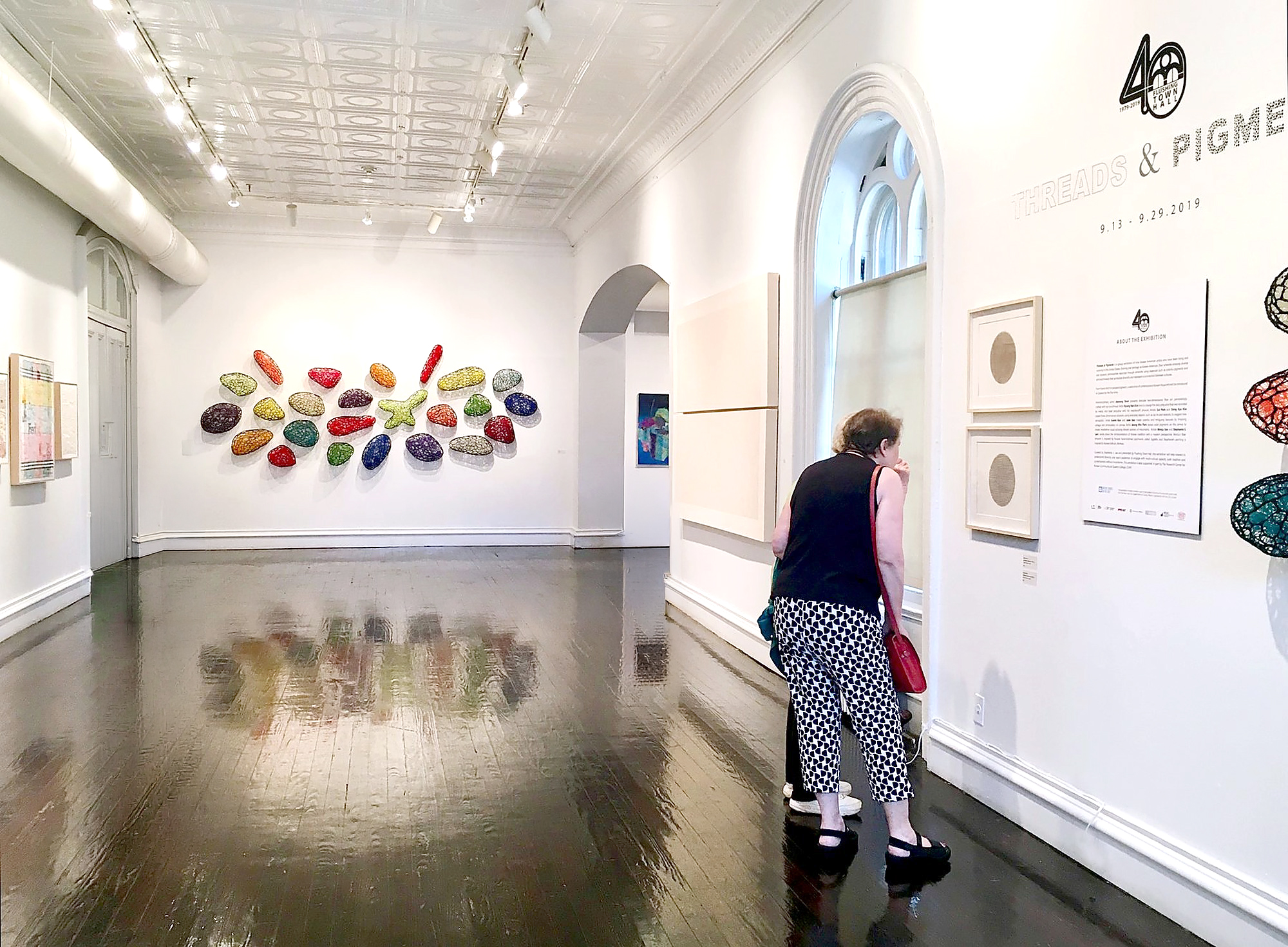 Threads & Pigments exhibition