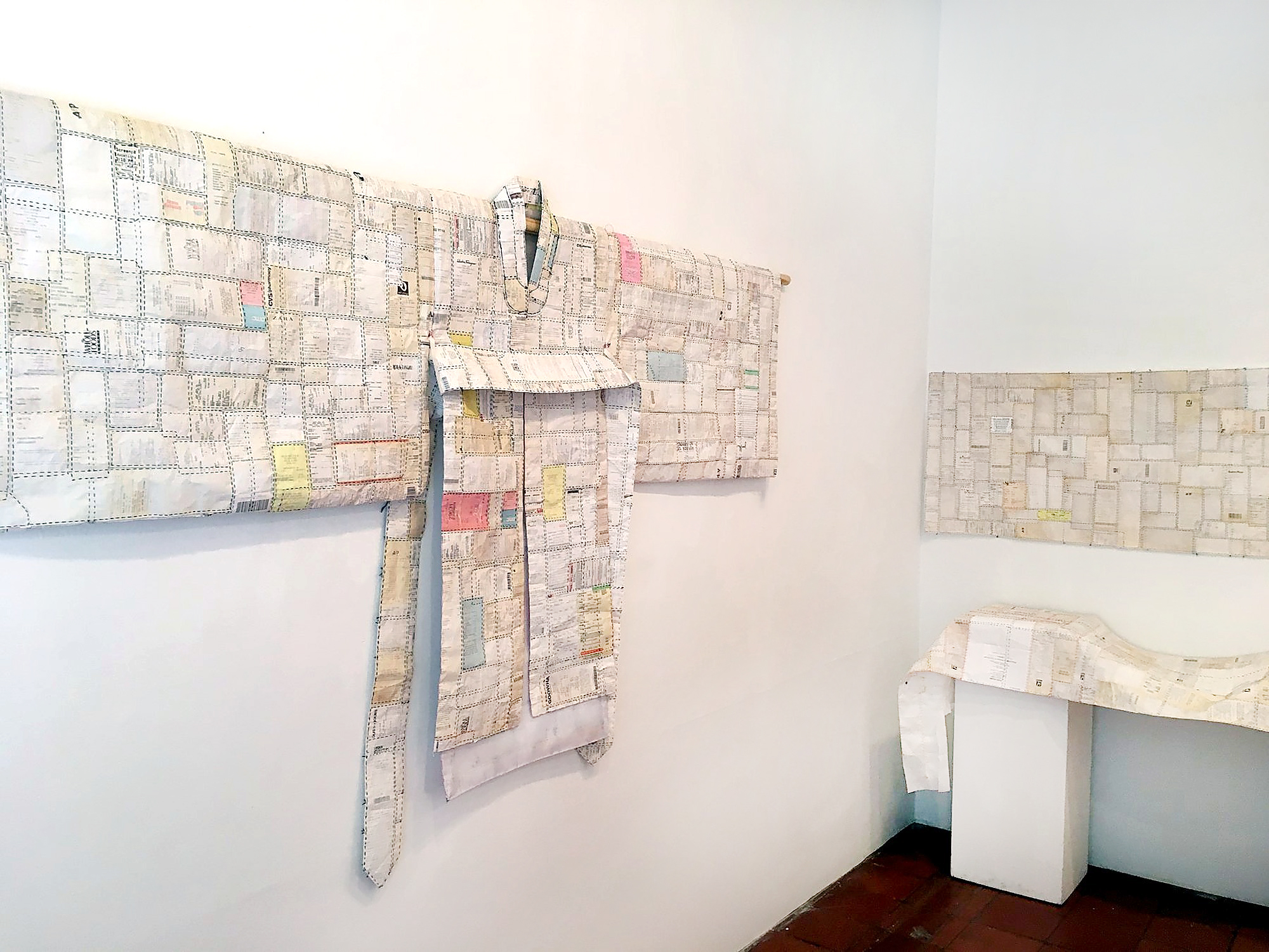 East Meets West installation detail