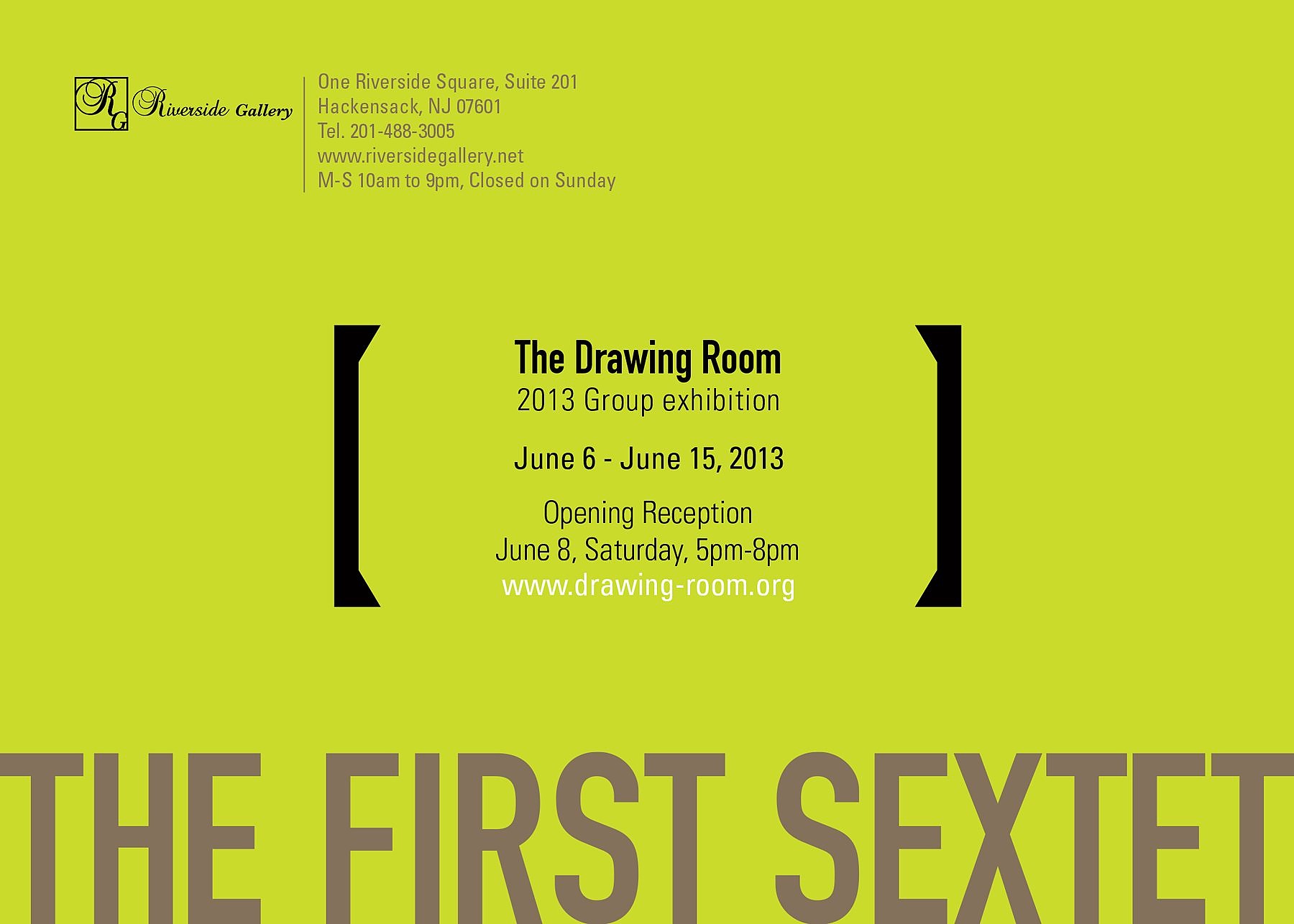 The First Sextet invitation