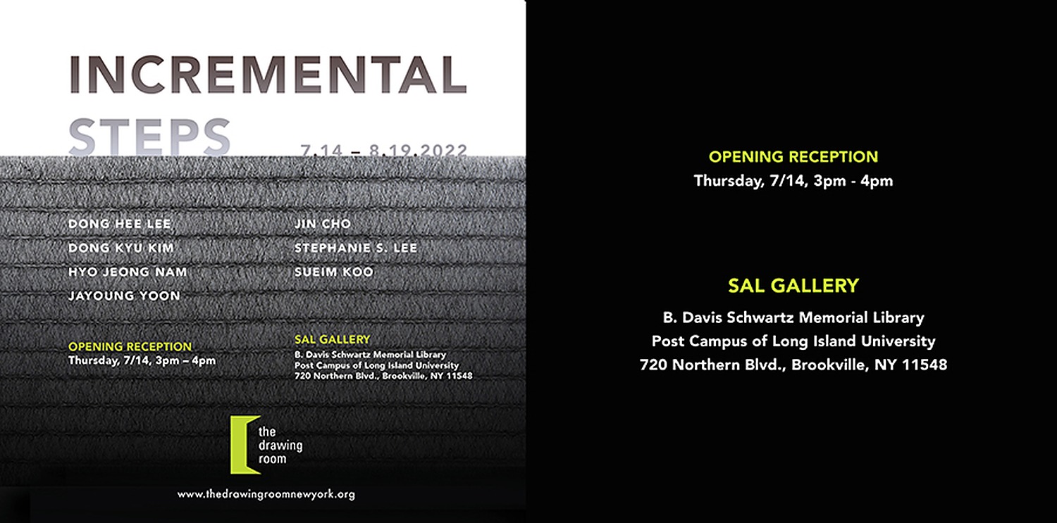 Incremental Steps exhibition postcard