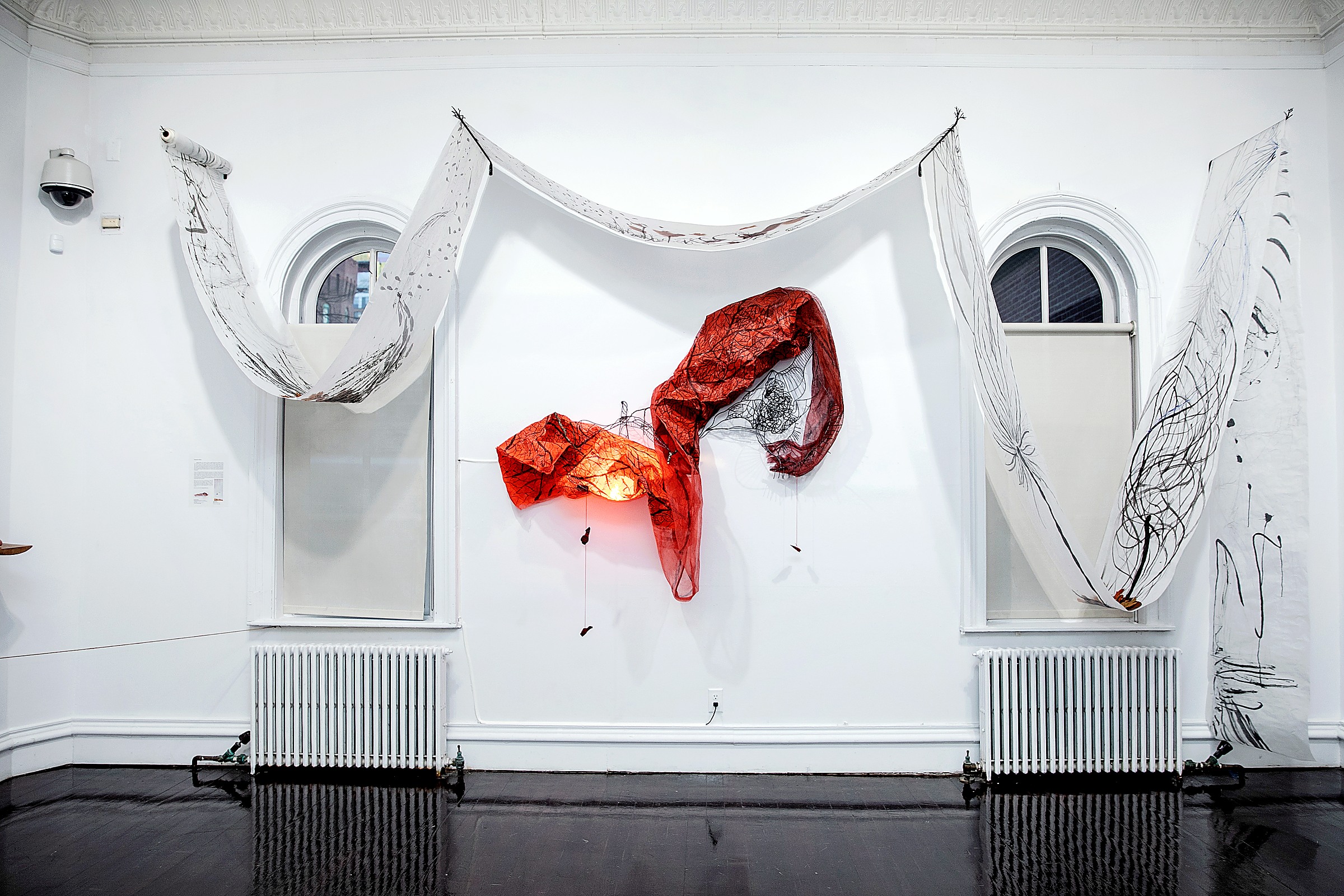 Red Horizon installation detail