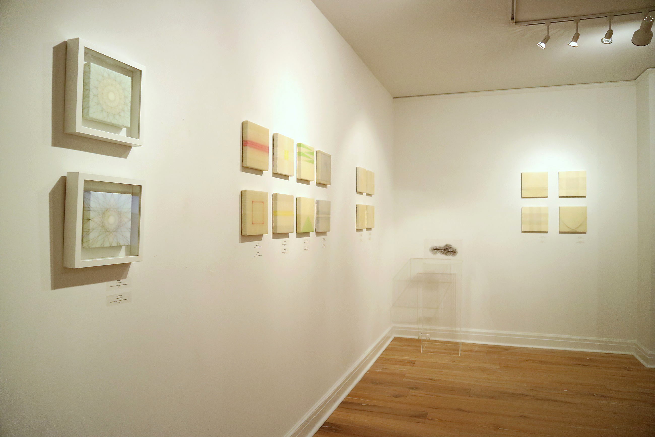 Evolving exhibition gallery installation